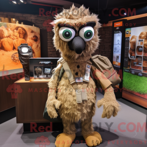 Mascot karakter van een...