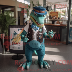 Personagem de máscara de um...