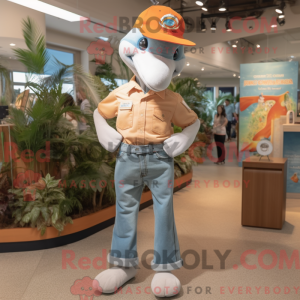 Personagem de máscara de um...