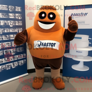 Mascot character of a Rust...