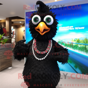 Mascot character of a Black...