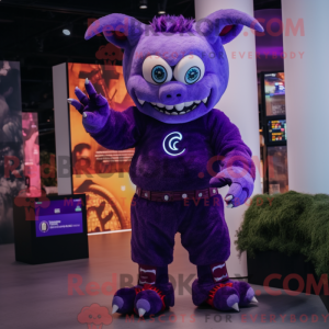 Mascot character of a...