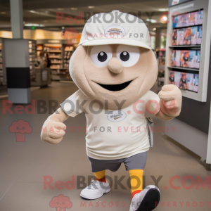 Postava maskota opáleného...