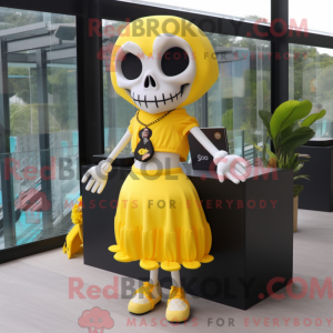 Mascot character of a...
