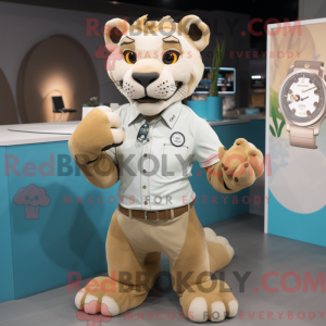 Maskottchen-Charakter eines...