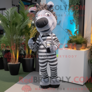 Mascot karakter van een...