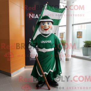 Mascot character of a Irish...