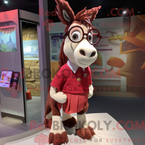 Mascot character of a...