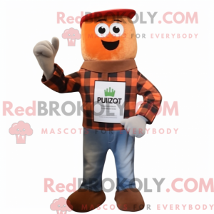 Mascot character of a Rust...