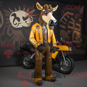 Mascot character of a Gold...