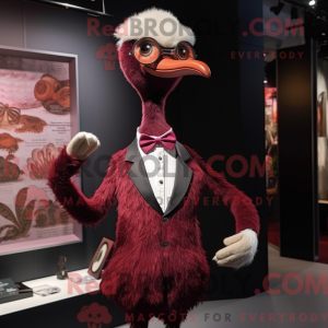 Personagem de máscara de um...