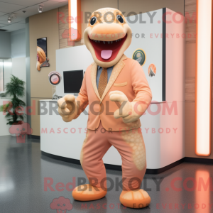 Mascot karakter van een...