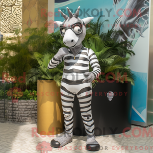 Mascot character of a...