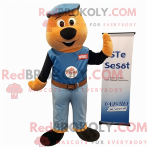 Personnage mascotte d un...