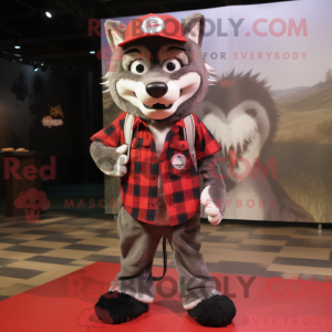Mascot character of a Red...