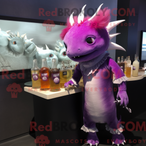 Mascot karakter van een...