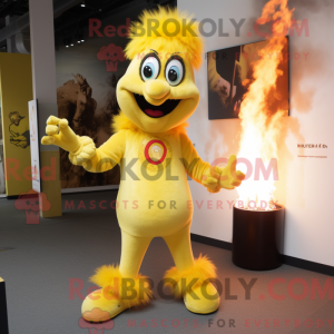 Mascot character of a...