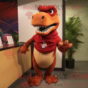 Personagem de máscara de um...