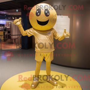 Mascot character of a Gold...