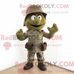 Postava maskota Olive...