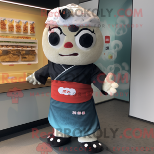 Mascot character of a Sushi...