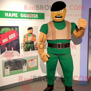 Maskotkarakter af en Gi Joe...