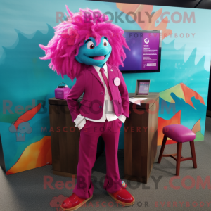Mascot character of a...