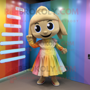 Tan Rainbow mascotte...