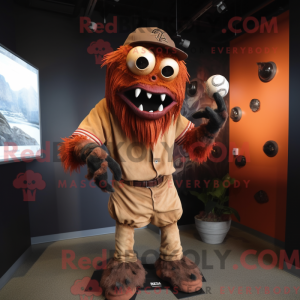 Postava maskota Rust Demon...