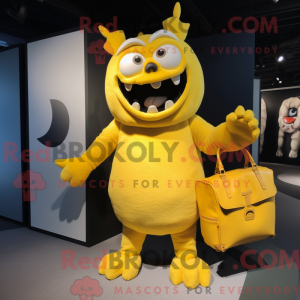 Mascot character of a...