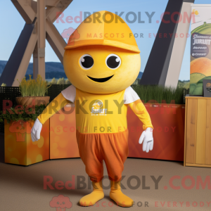 Maskot-karakter av en rust...