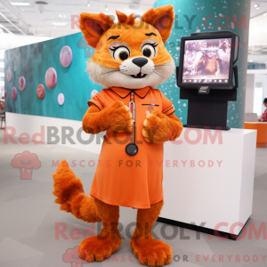Mascot character of a...