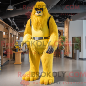 Maskot karakter af en...