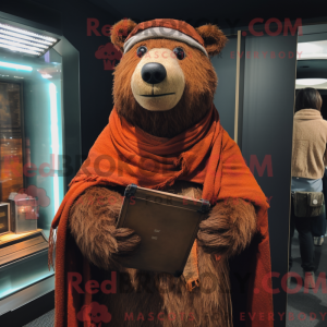 Postava maskota Rust Bear...