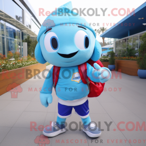 Mascot karakter van een...