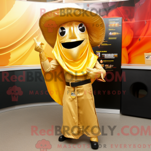 Mascot character of a Gold...