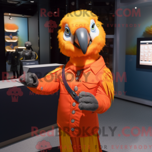 Mascot character of a...