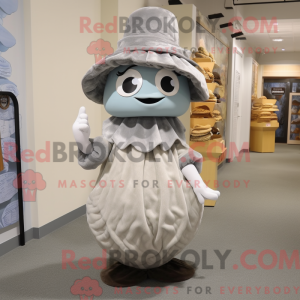 Mascot character of a Gray...