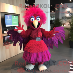 Mascot character of a...