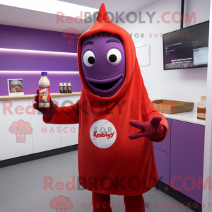 Mascottekarakter van een...