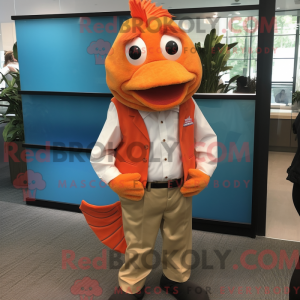 Mascot character of a...