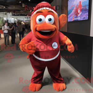 Mascot character of a...