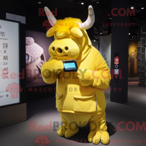 Mascot character of a...