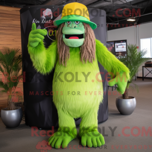 Mascot karakter van een...
