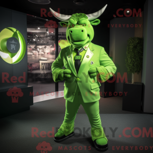 Mascot character of a Lime...