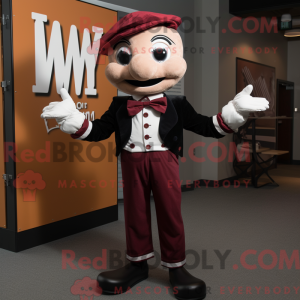 Mascot character of a...