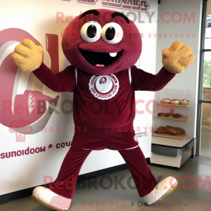 Mascot karakter van een...