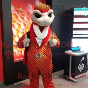 Personnage mascotte d un...