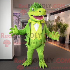 Mascot character of a Lime...