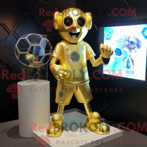 Mascot character of a Gold...